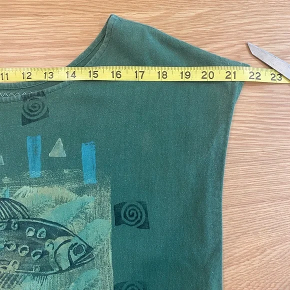 Vintage 1989 Blue Fish tunic and T-shirt dress - Picture 14 of 16